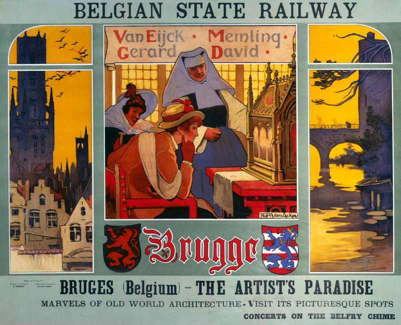 Bruges (Belgium) - The Artist's Paradise by Floz van Ackez