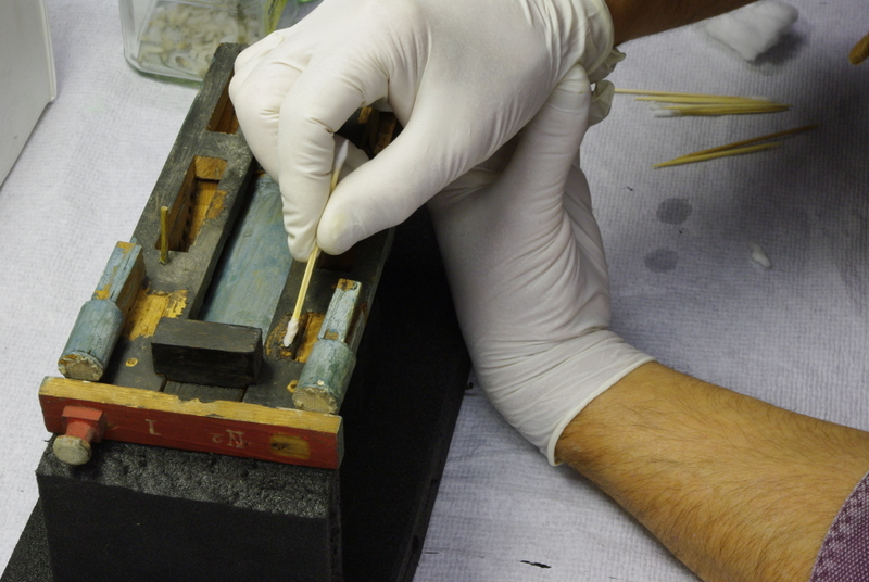 Removal of old adhesive