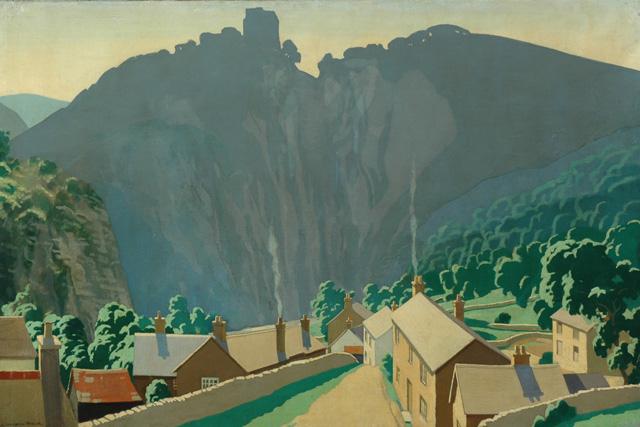 Peveril Castle by Leonard Campbell Taylor