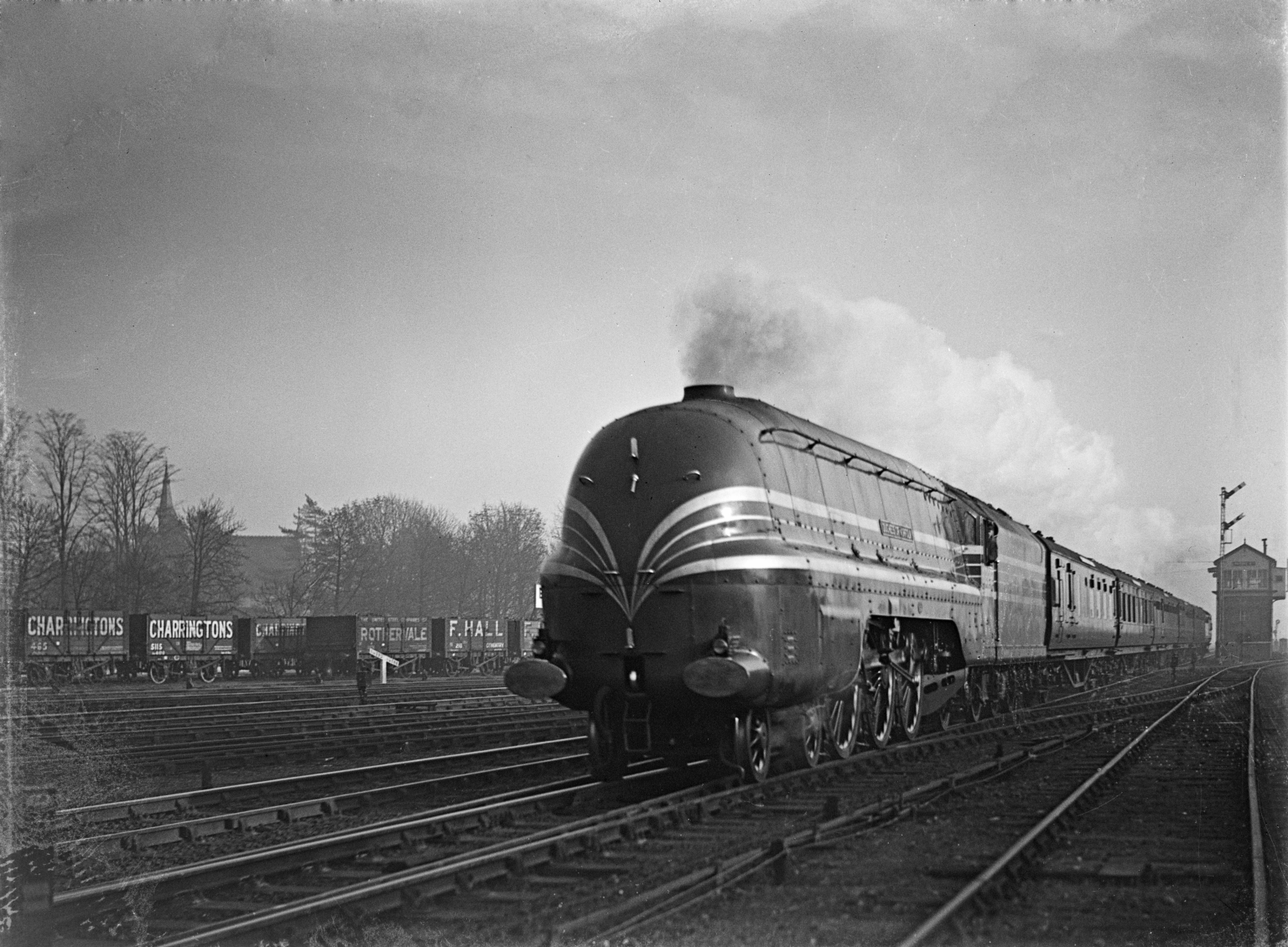 LMS 4-6-2 Coronation Class No 6225 Duchess of Gloucester, about 1939 Duchess of Gloucester