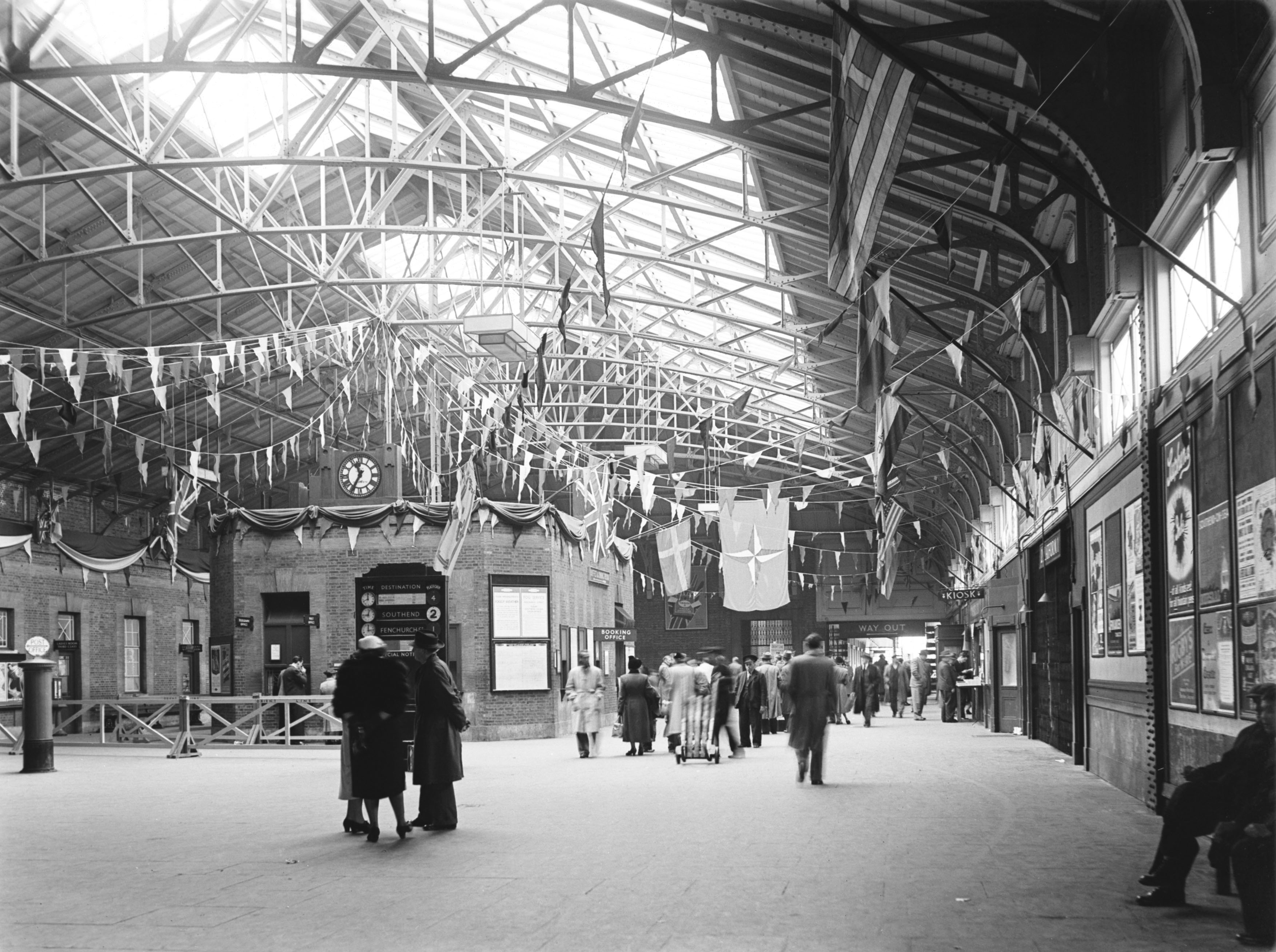 Tilbury Riverside station 1950. 2