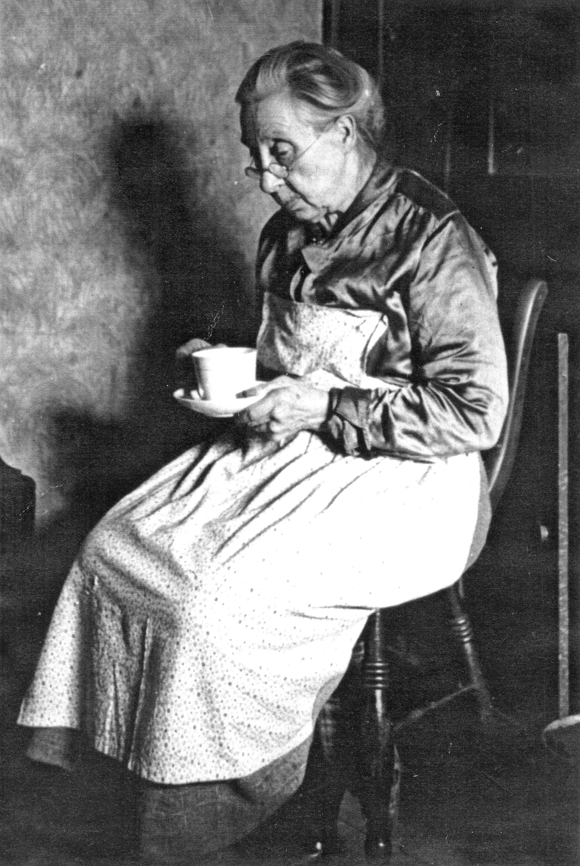 Edie, or ‘Grandmother Edith’ in a photo taken by one of her grandchildren. 