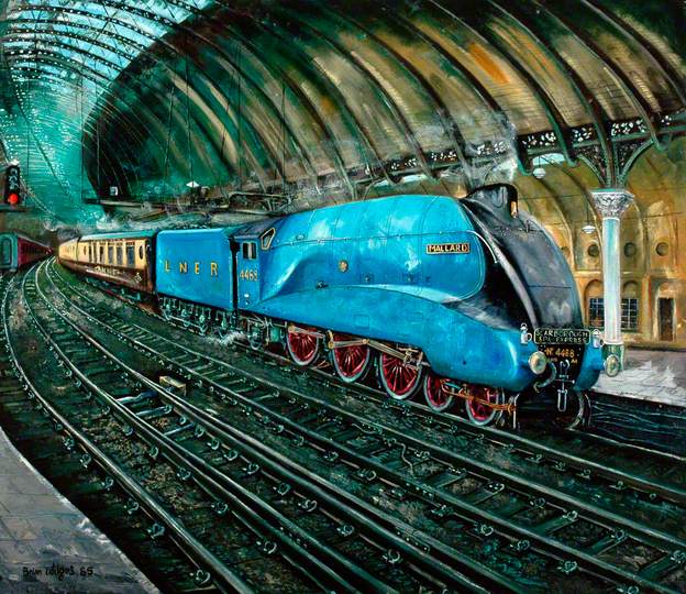 Back Again by Brian Wilgos, part of National Railway Museum's collection