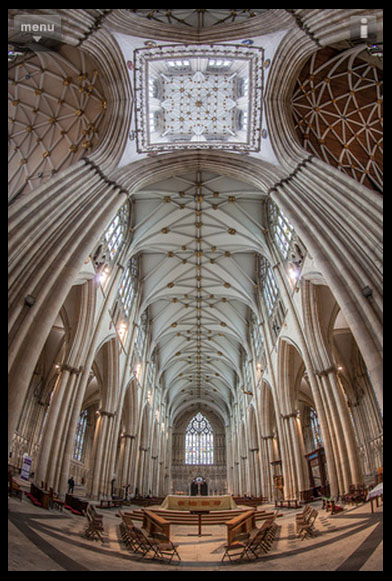 Fish Eye cathedral