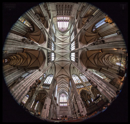 The lens allows for stunning shots of Cathedral interiors