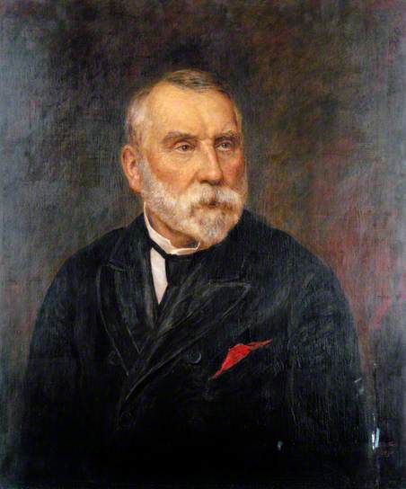'Sir Edward William Watkin, MP'; a portrait painted by Augustus Henry Fox in 1891 