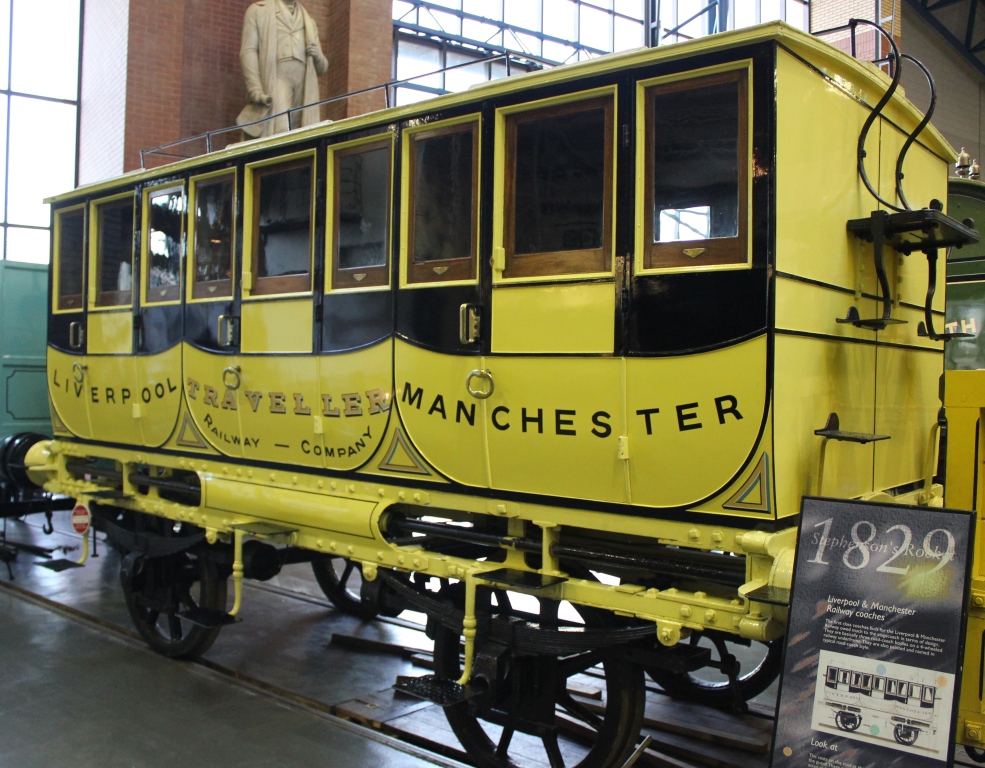 railway carriage at National Railway Museum