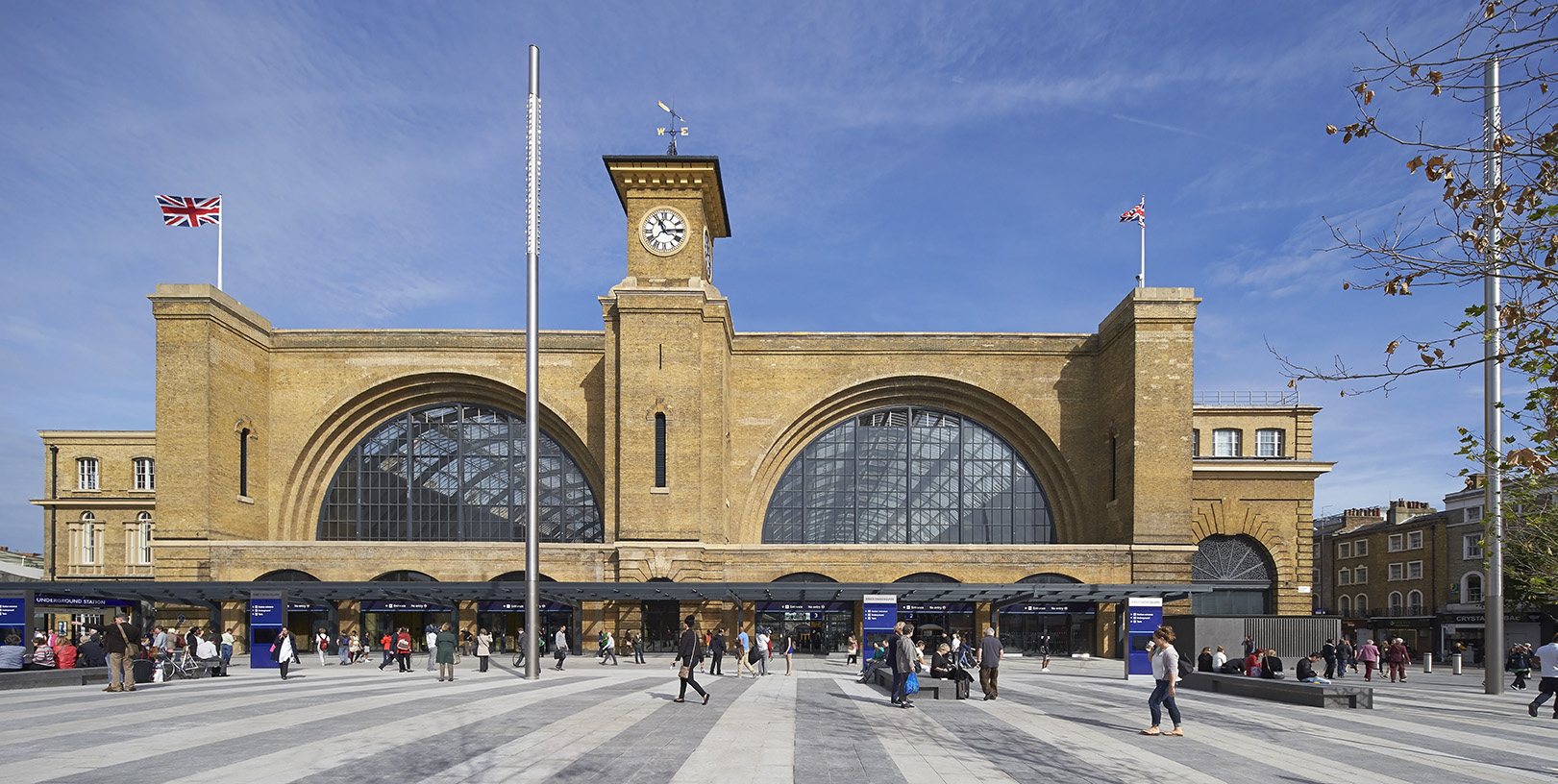 The new look King's Cross Station. © Network Rail/ Hufton & Crow