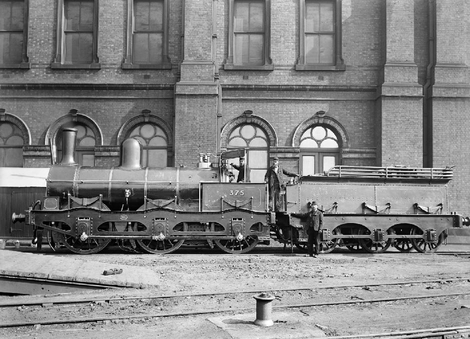 A Manchester Sheffield and Lincoln 0-6-0 pictured in 1896 - very similar to that involved in this incident. 