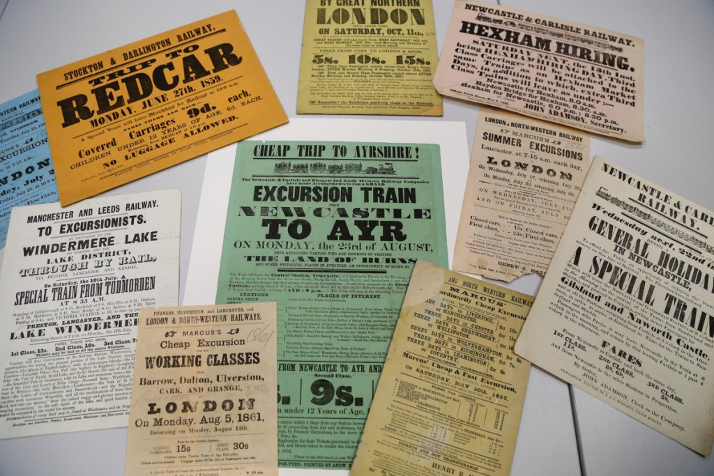 Tickets from our archives - examples of excursion tickets 