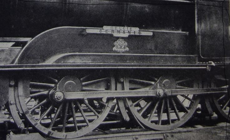 L&NWR Locomotive No.372 pictured in the LNWR Gazette for January 1915