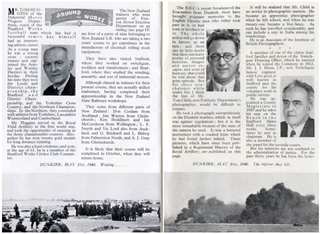 'Around the Works’ feature in English Electric Magazine, June 1949