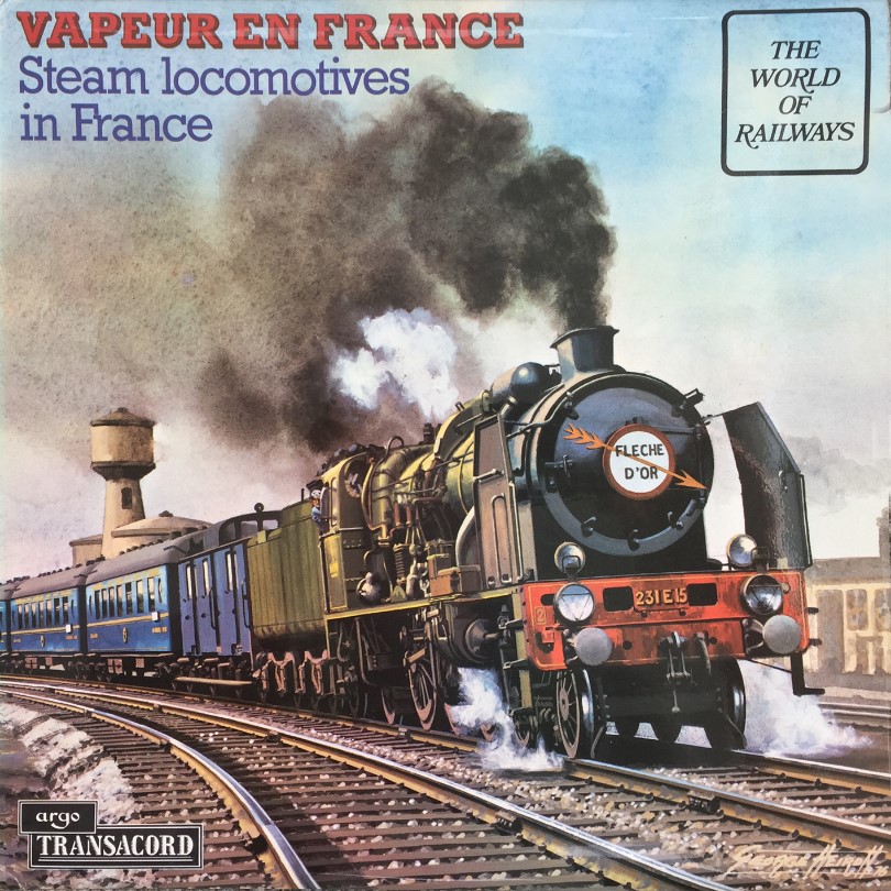 Vapeur en France (SPA 499), published by Argo Transacord in 1977