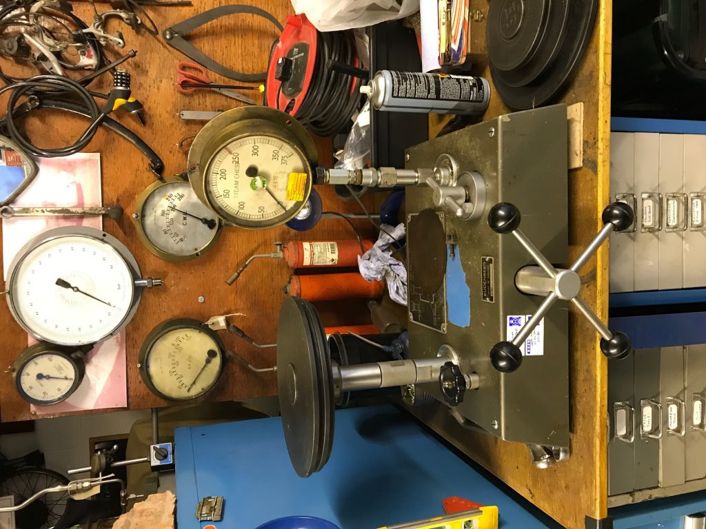 Refurbishing the boiler gauges