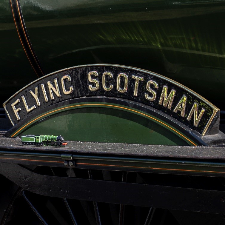 Flying Scotsman nameplate