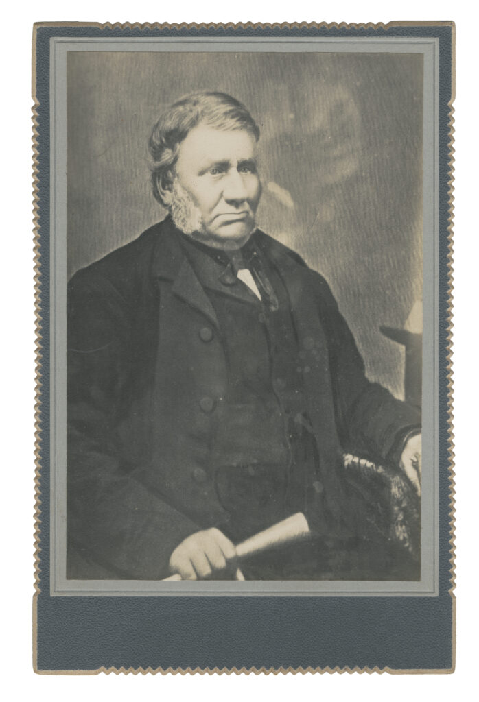 Photographic portrait of John Graham 