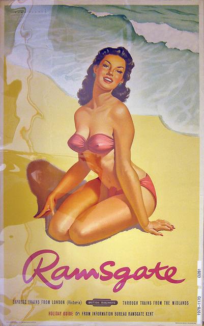 Poster, British Railways (Southern Region), 'Ramsgate' by Alan Durman, c.1957