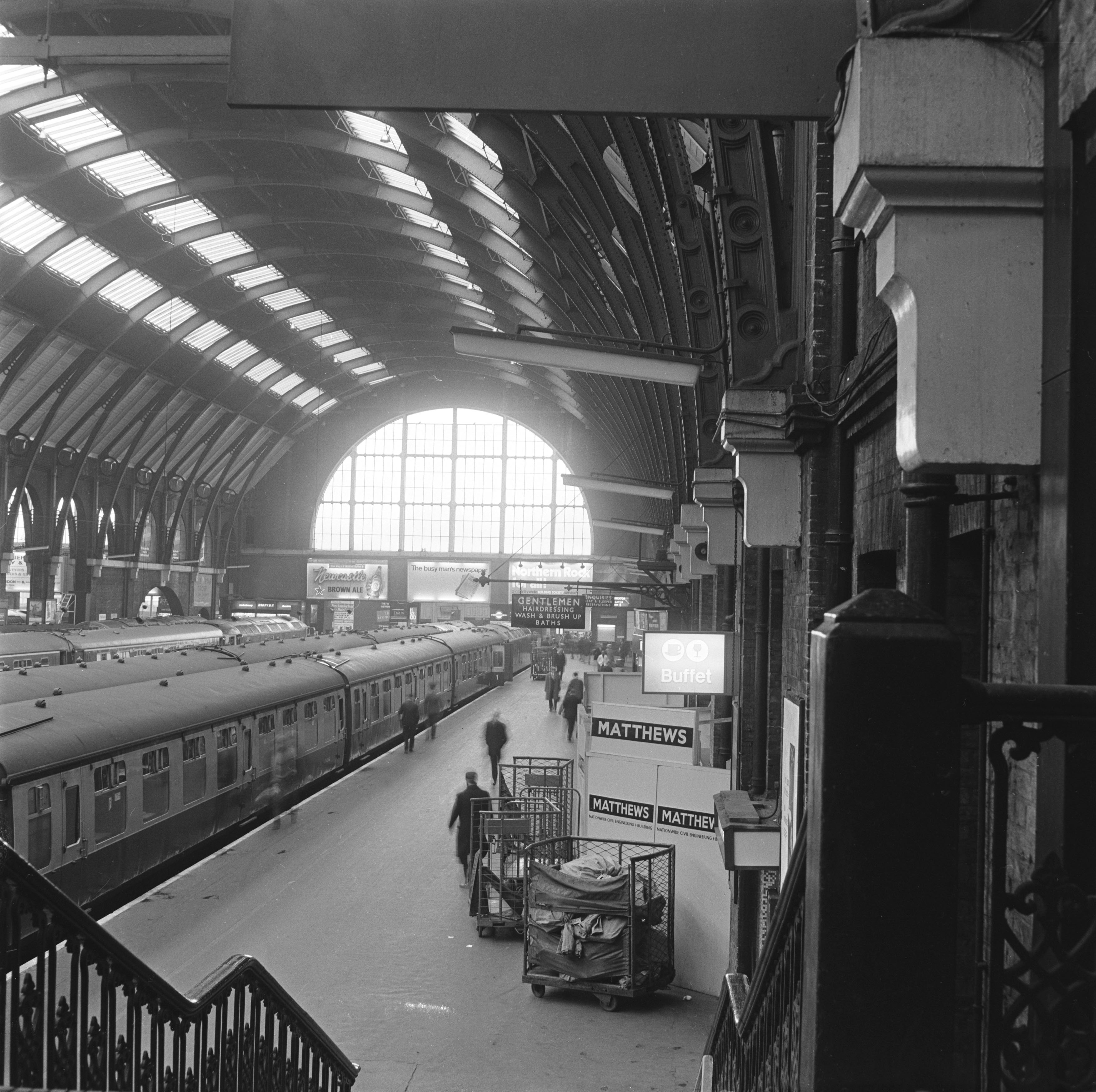 Kings Cross Station, 1970