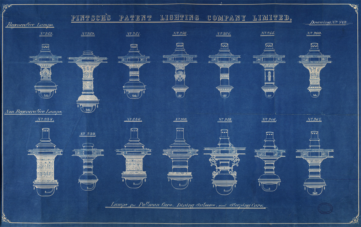 Drawing from the Wolverton Works archive