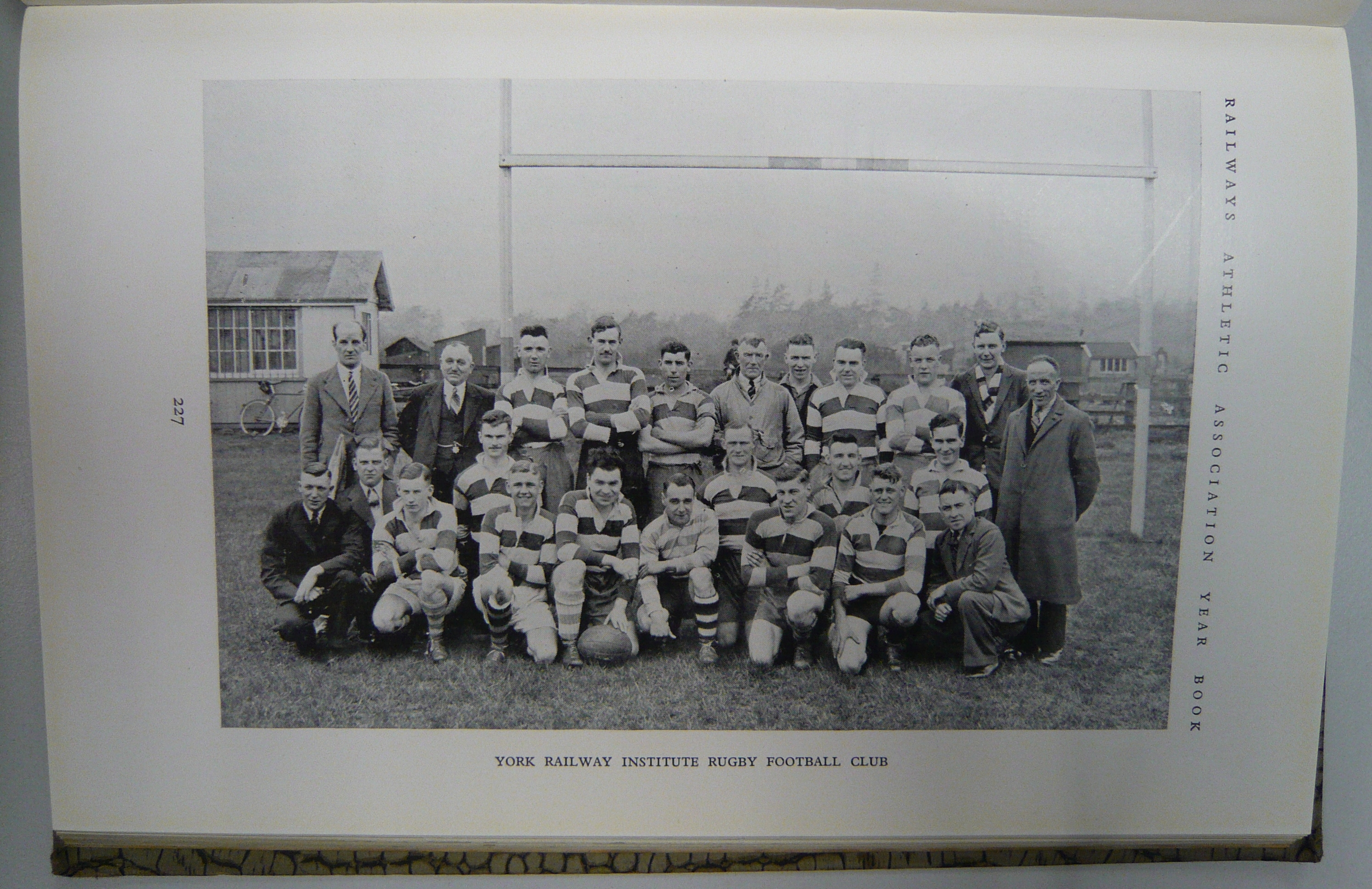 York Railway Institute Rugby Football Club 1934.