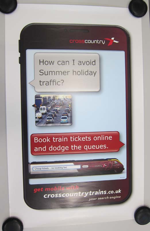 CrossCountry. How can I avoid summer holiday traffic? May 2011