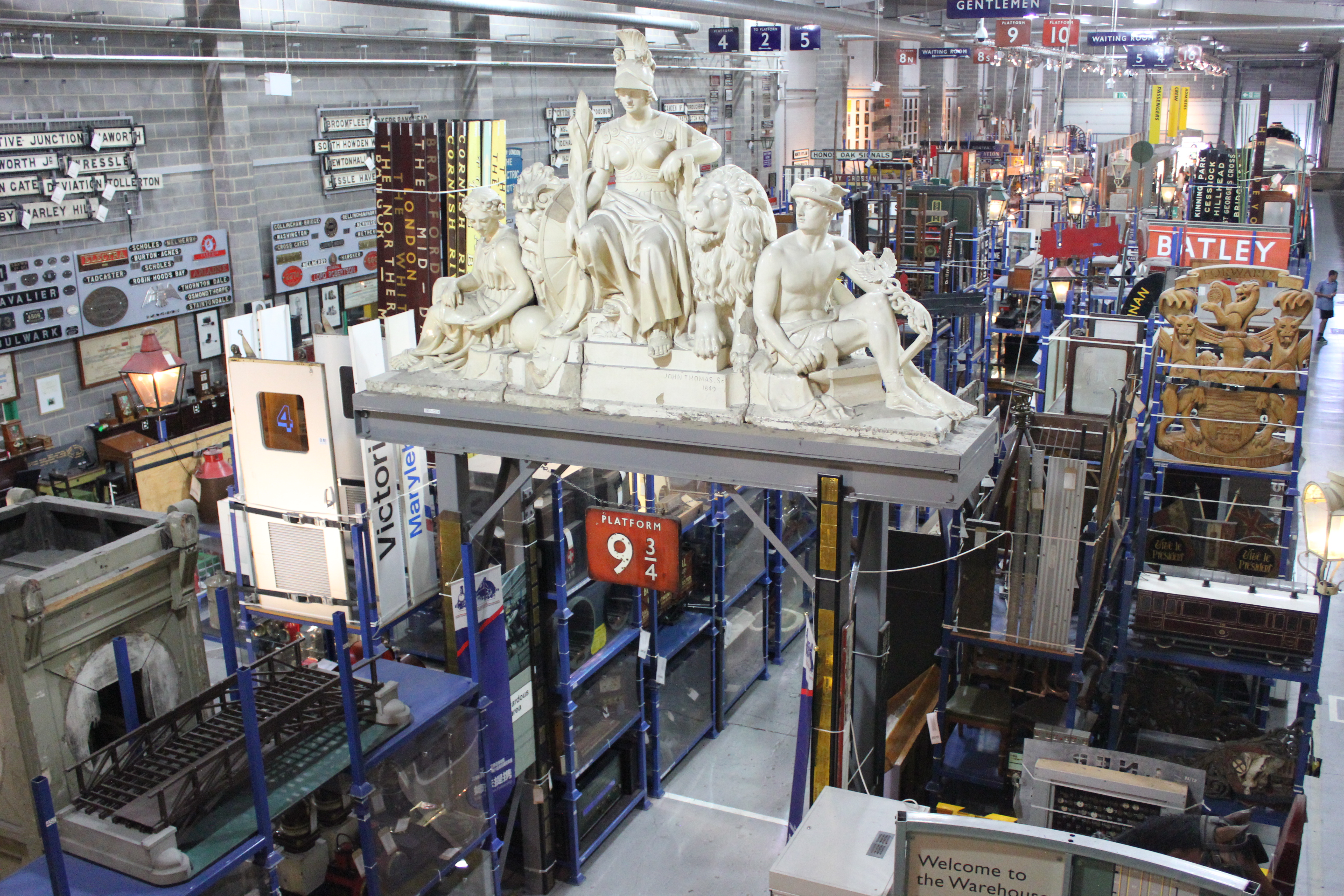 The bullion box is one of over 750,000 displayed in open storage in our Warehouse