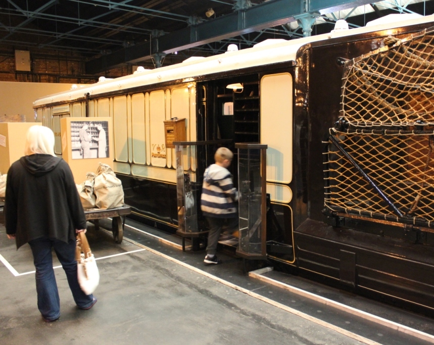 TPO in our Station Hall at the National Railway Museum.