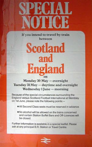 The poster almost says, we don't want to transpiort you, but if we must!!!!! 