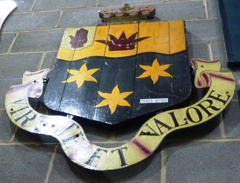 2003-8760 Locomotive headboard, armorial, Lord Roberts of Khandahar