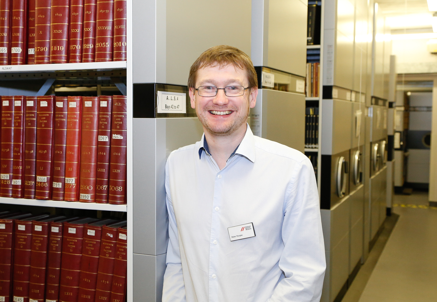 In the archives with the Parliamentary papers