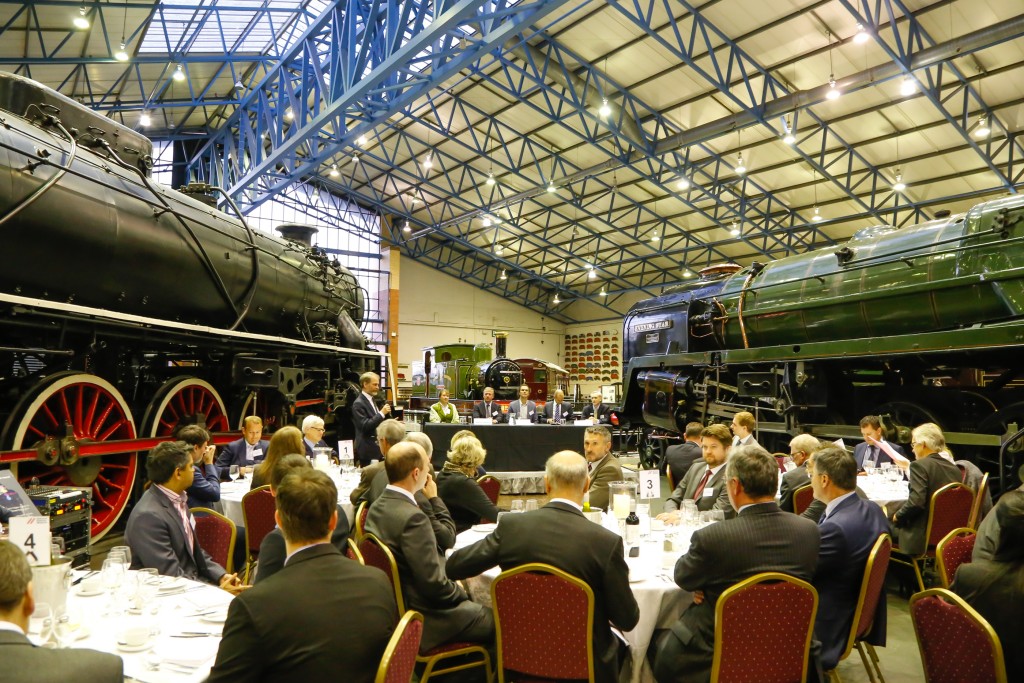 Debate gets underway at last night's event in our Great Hall