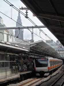 Tokyo suburban – typical of one of the busiest suburban networks in the world