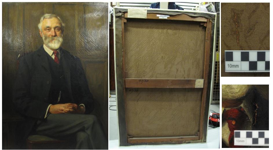 Portrait of Ralph Brockleback, Director of the London & North Western Railway.