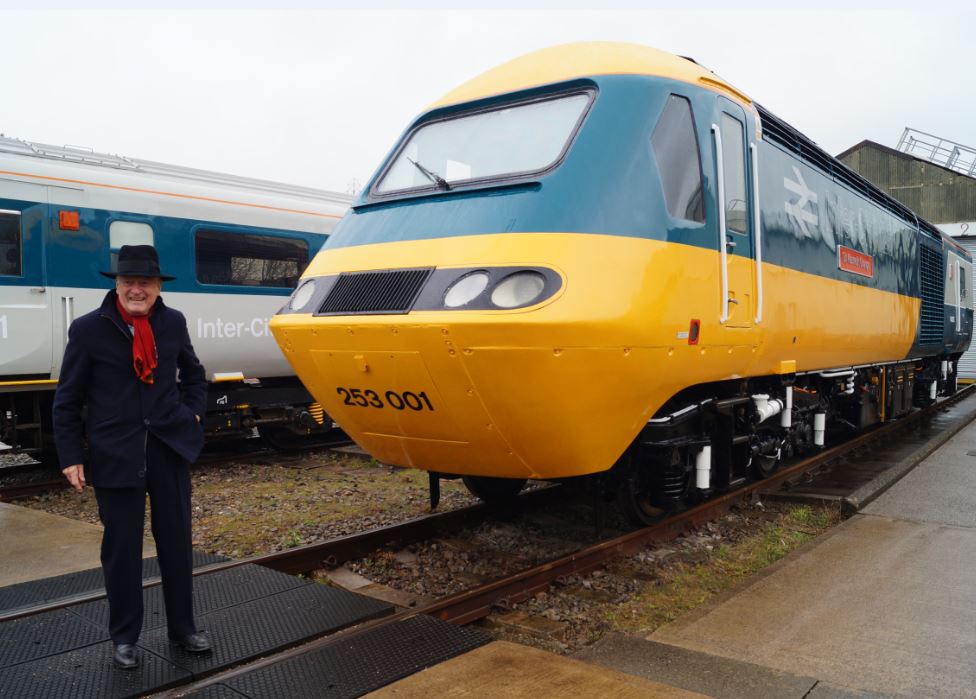 Kenneth Grange - original designer of the HST cab. Find out more about Kenneth Grange in our Great Hall.