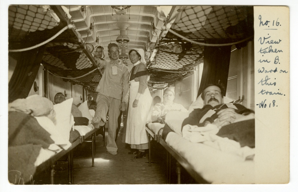 Home ambulance train number 16 Photograph reproduced in Ambulance Trains and courtesy of the Willis Family