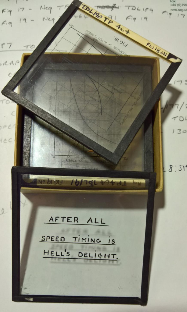 English Electric Company lantern slides. (Ref: GEC/4/8/5)