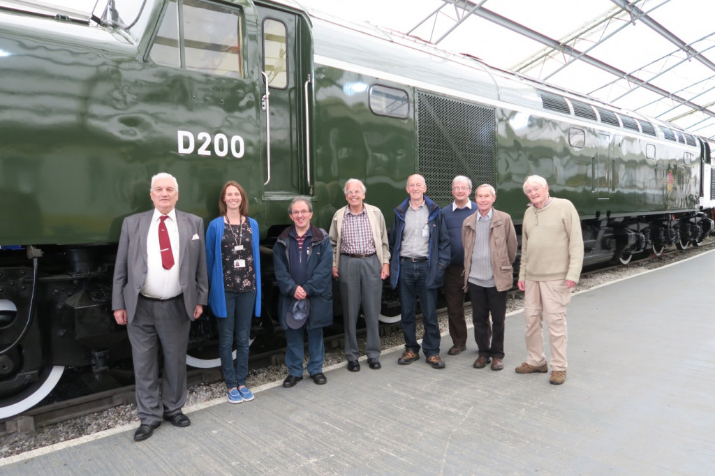 L-R: Joe Brown, Charlotte Dennard,, Richard Siddall, Philip Quayle, Richard Bourne, Andrew King, Peter Birch and David Kay. Not pictured is Tony Bentley