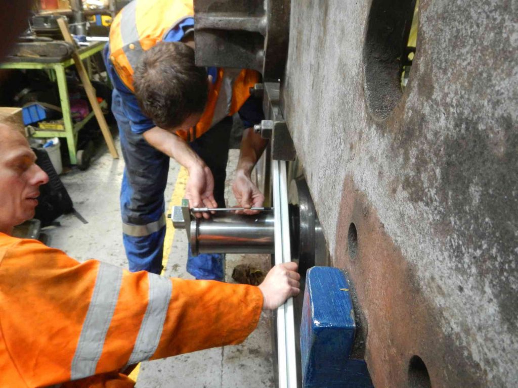 The tender wheelsets