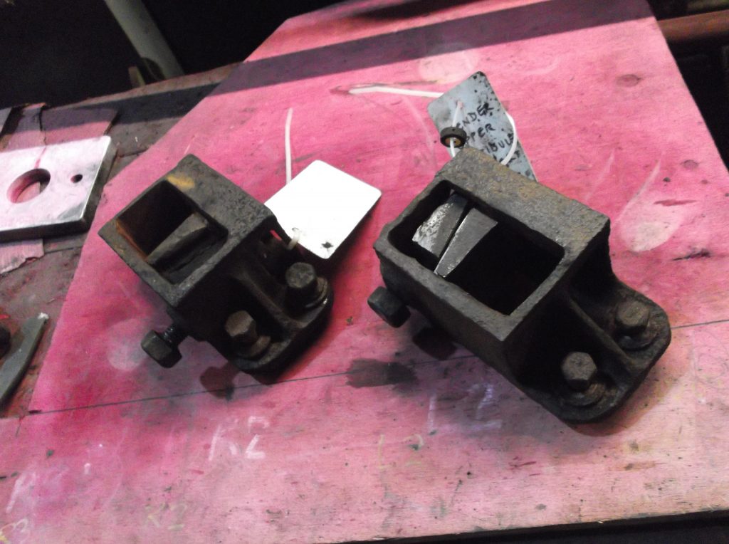 The corridor connection at the back of the tender