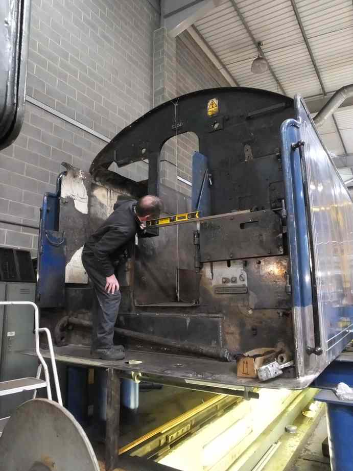 Carefully measuring the tender