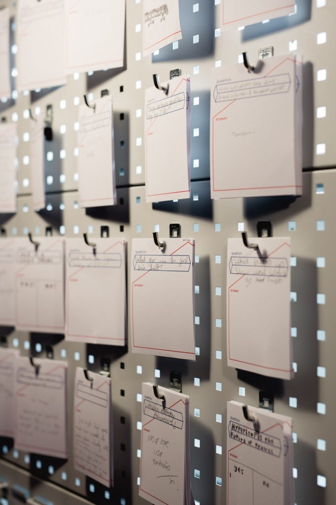 Thought-provoking question cards