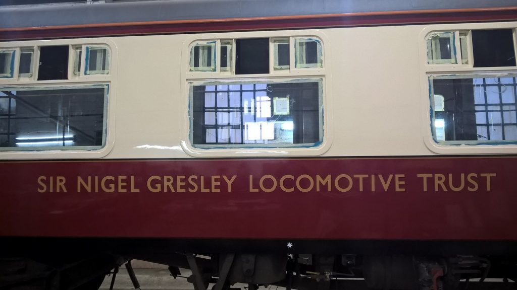 The coach at Cranmore is now approaching completion