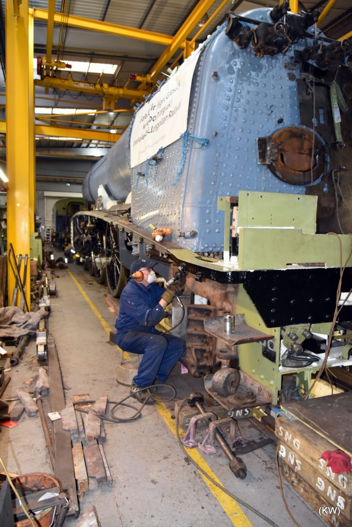 Preparing the frames for refitting