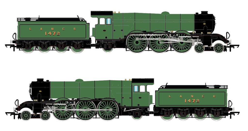 Flying Scotsman sketch