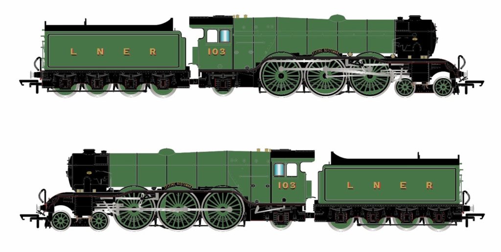 Flying Scotsman sketch