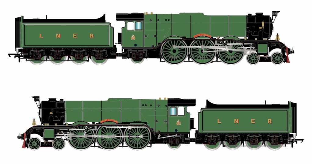 Flying Scotsman sketch