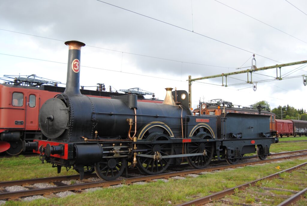 Locomotive Prins August from Sweden